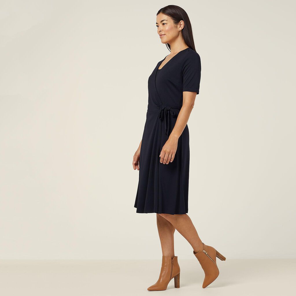 Matt Jersey Wrap Dress