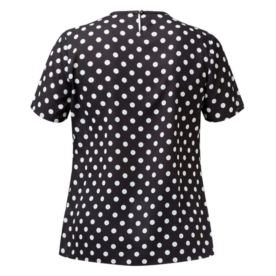 Black spot blouse online