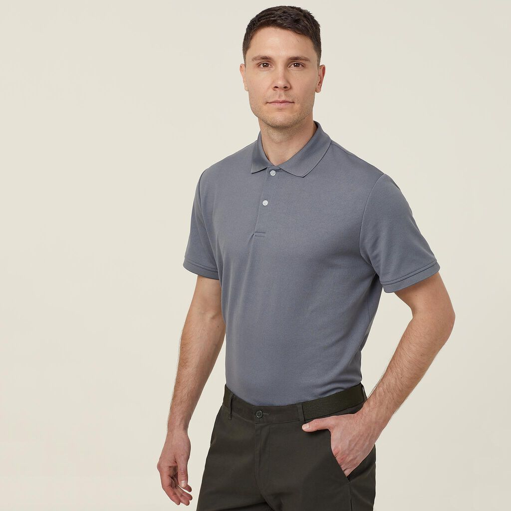 Antibacterial Polyface Short Sleeve Polo