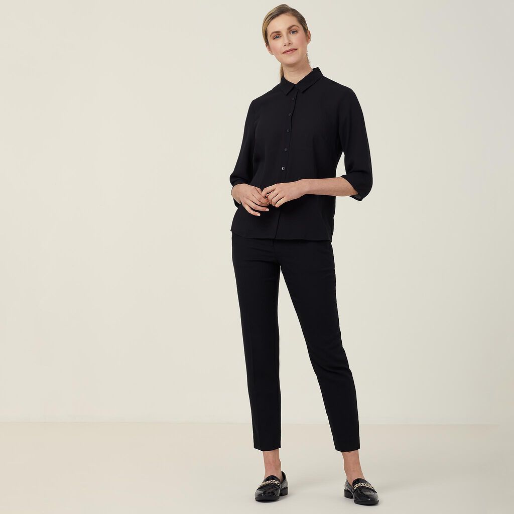 Georgie 3/4 Pleat Back Shirt