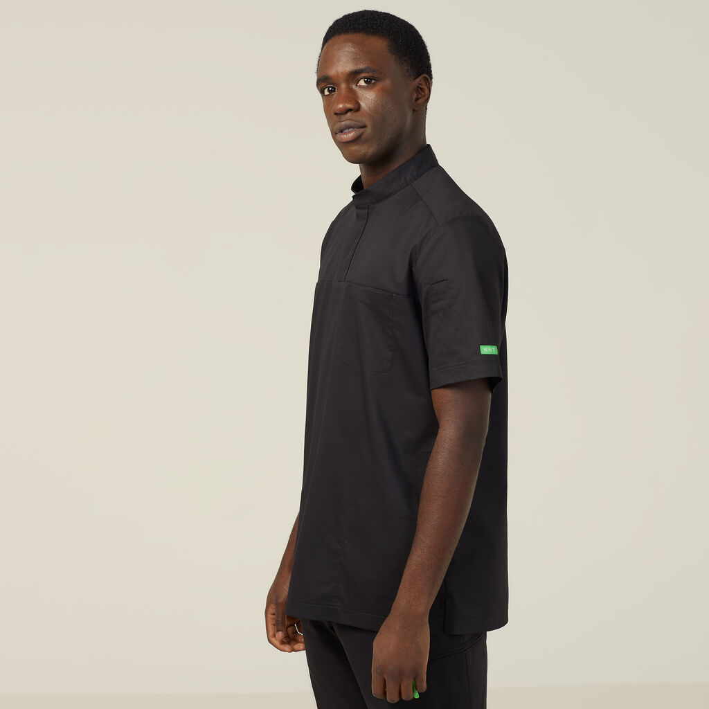 Next-Gen Antibacterial Active Doherty Mandarin Collar Scrub Top