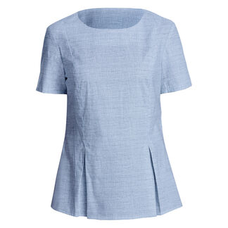Short Sleeve Peplum Top
