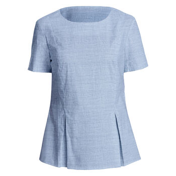 Short Sleeve Peplum Top
