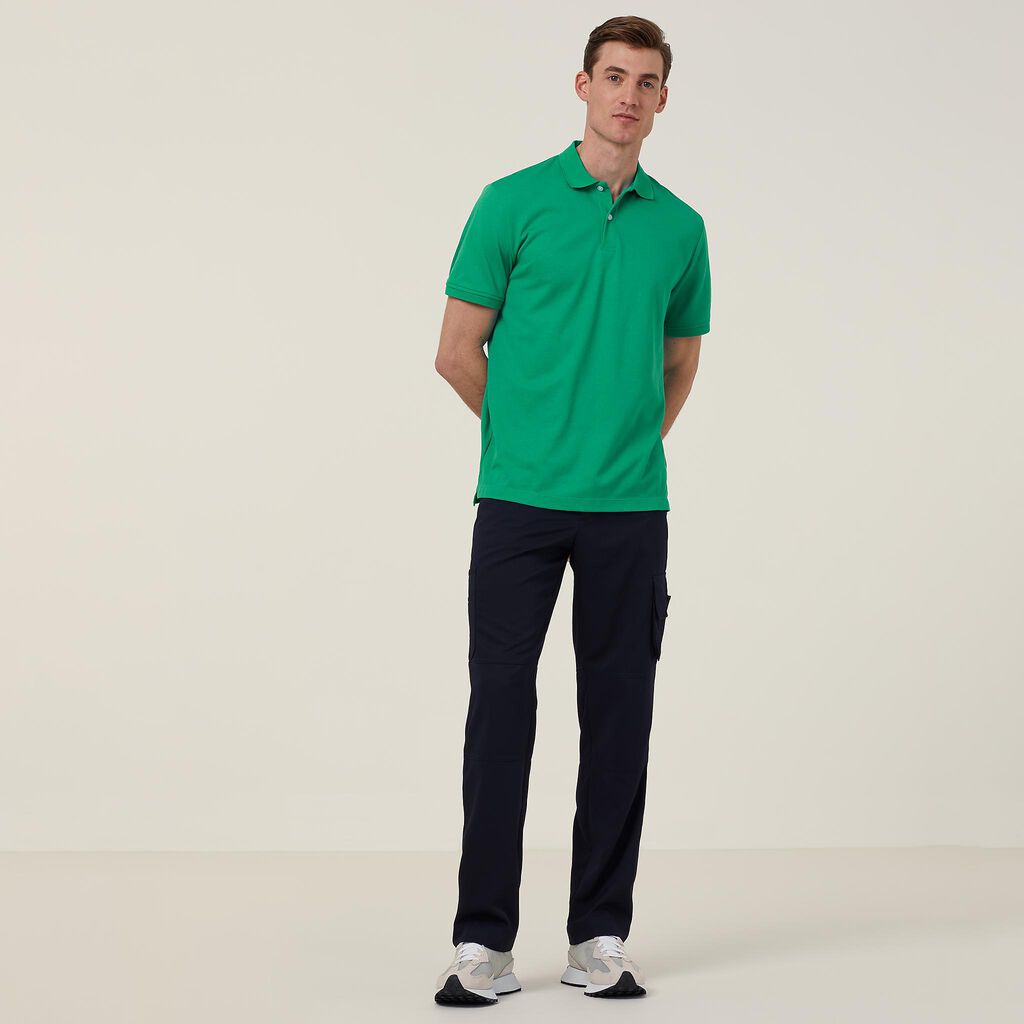Antibacterial Polyface Short Sleeve Polo