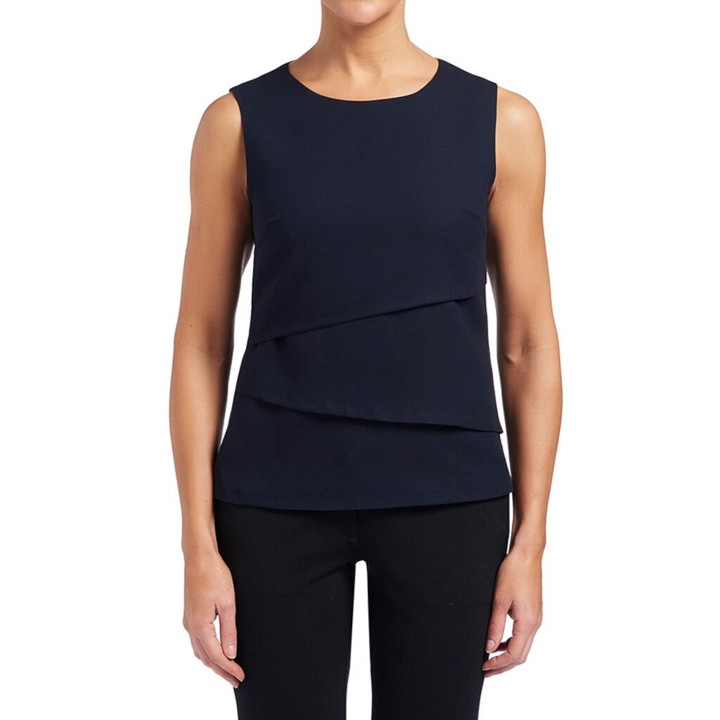 Sleeveless Layered Top