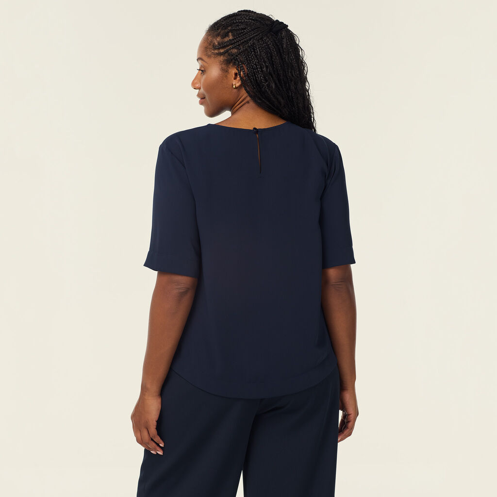 Cleo Short Sleeve Blouse