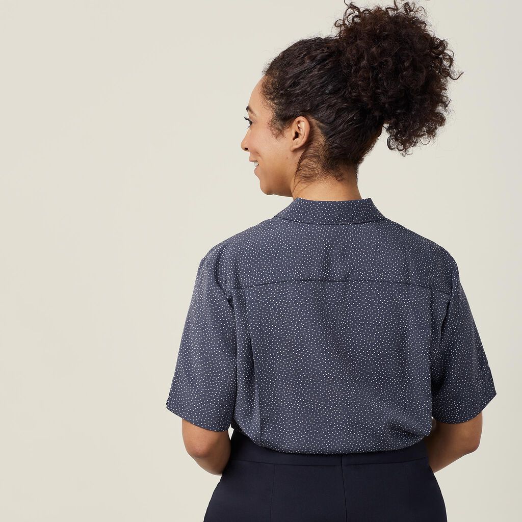 Silvi Spot Print Short Sleeve Shirt