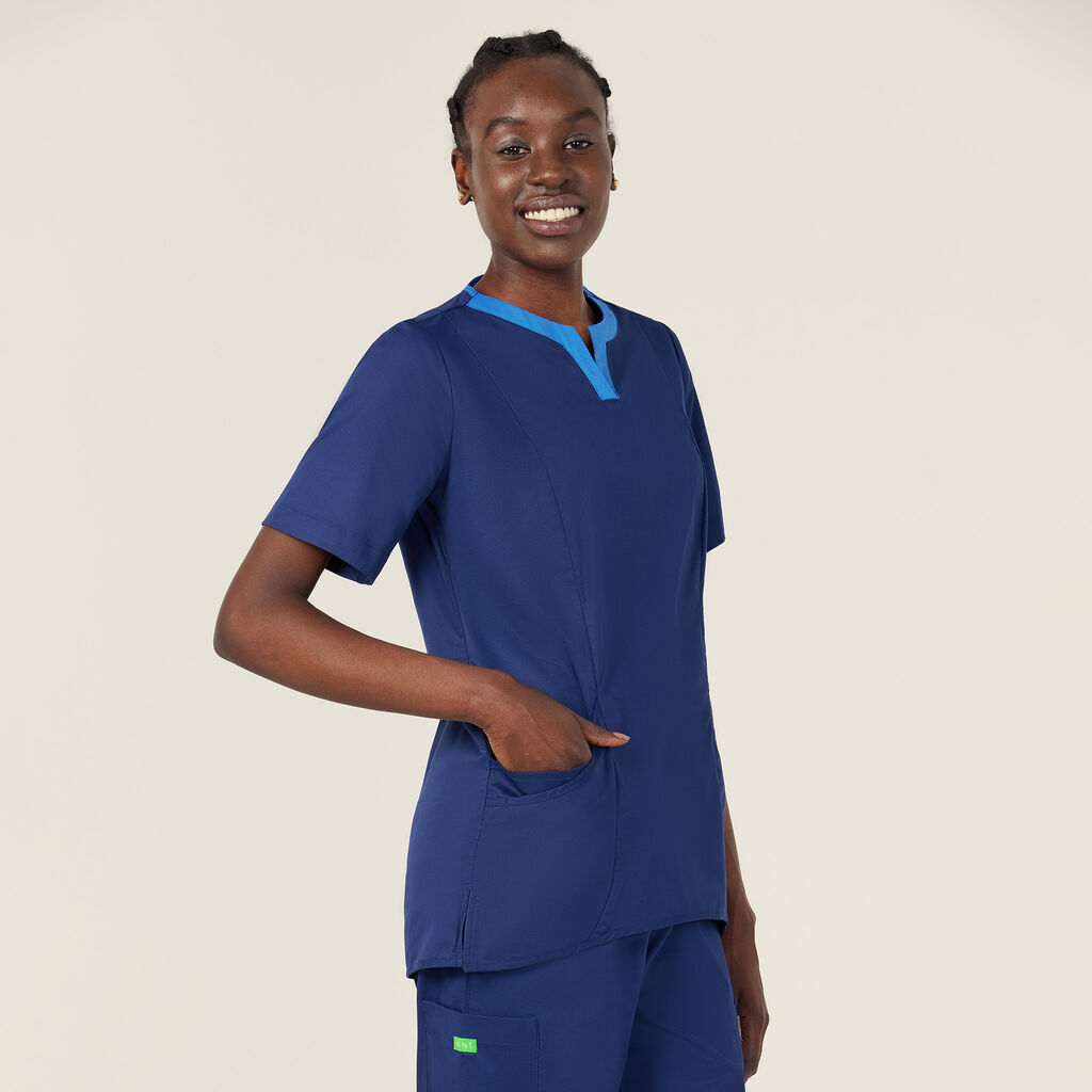 Round Neck Scrub Top