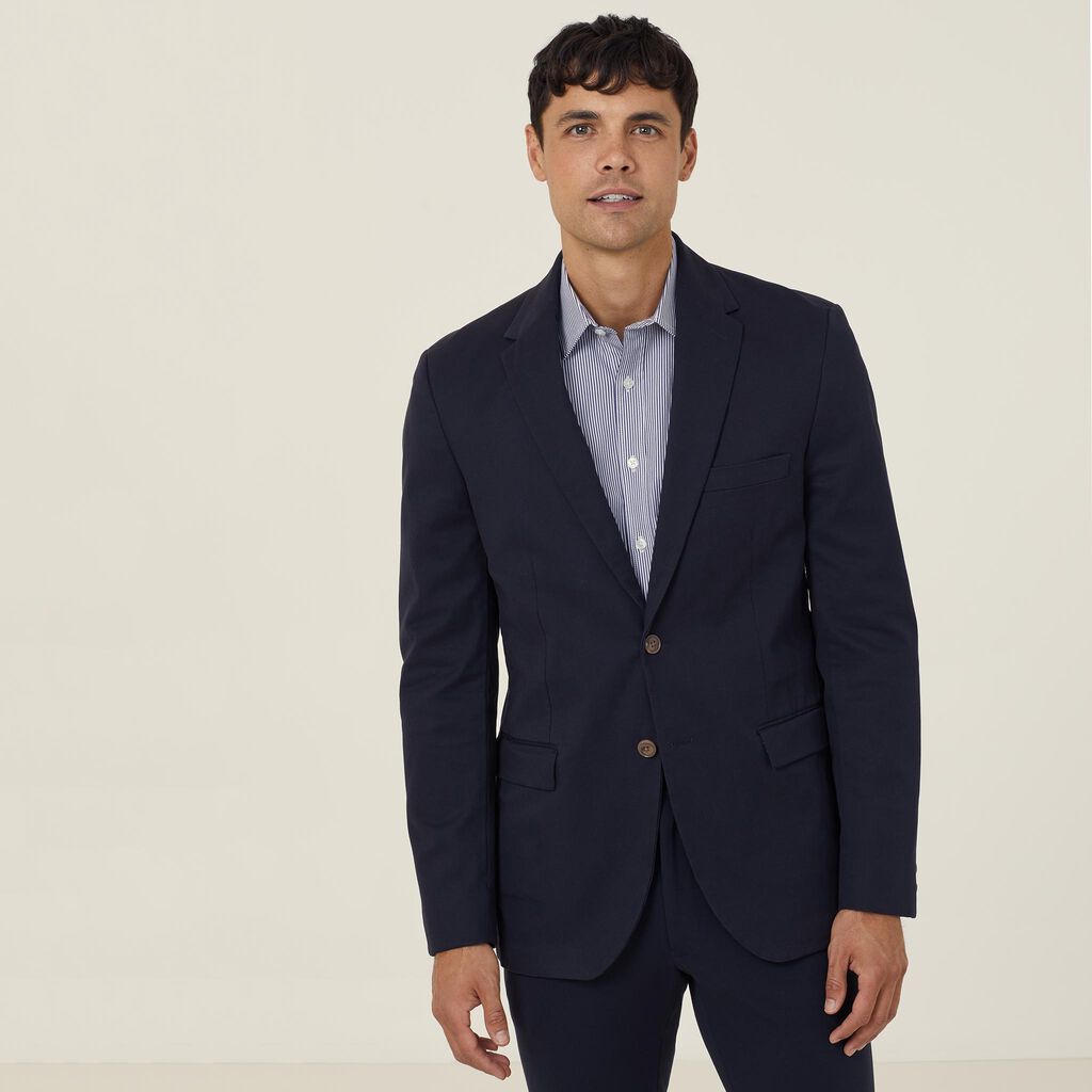 Stretch Cotton Blazer