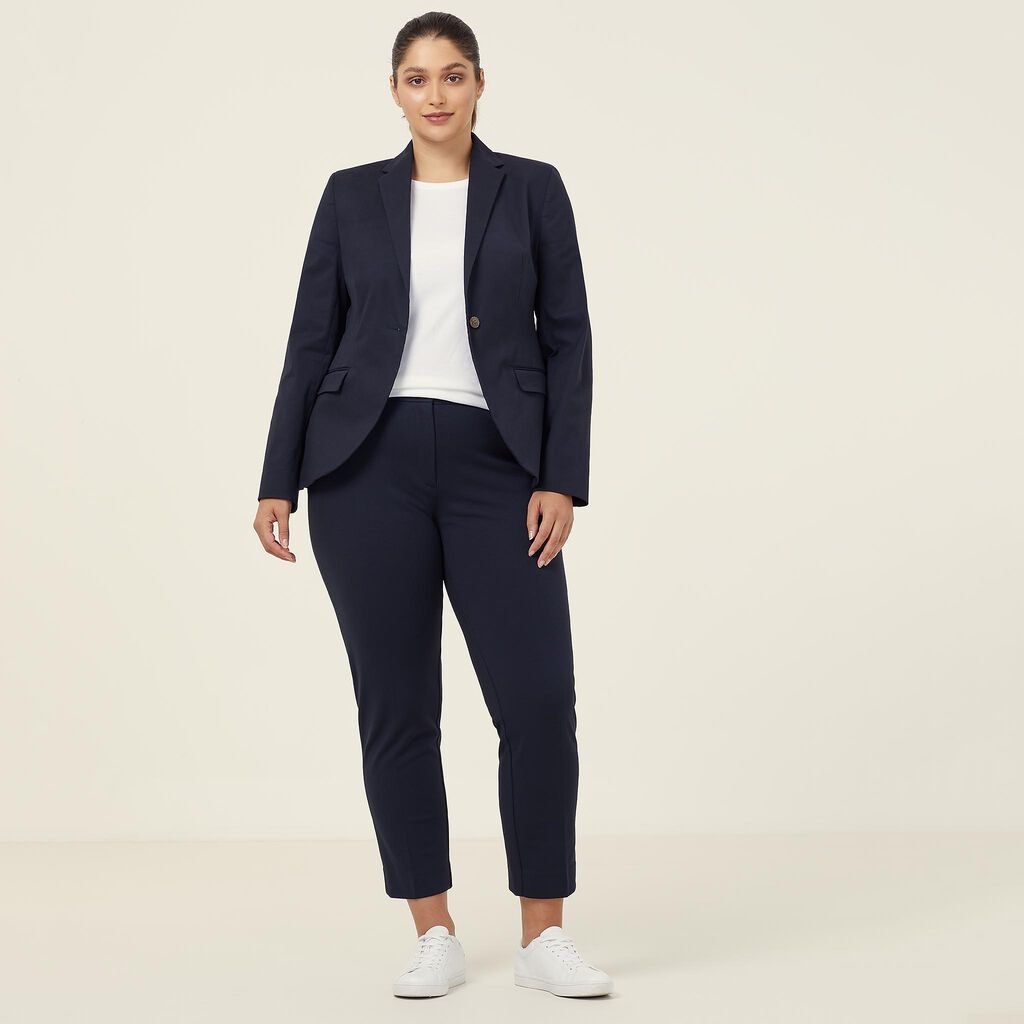 Stretch Cotton Blazer