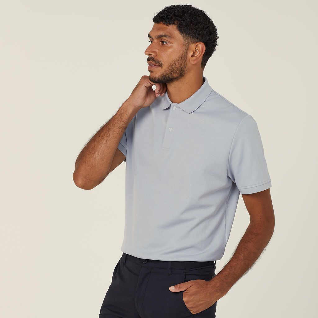 Antibacterial Polyface Short Sleeve Polo