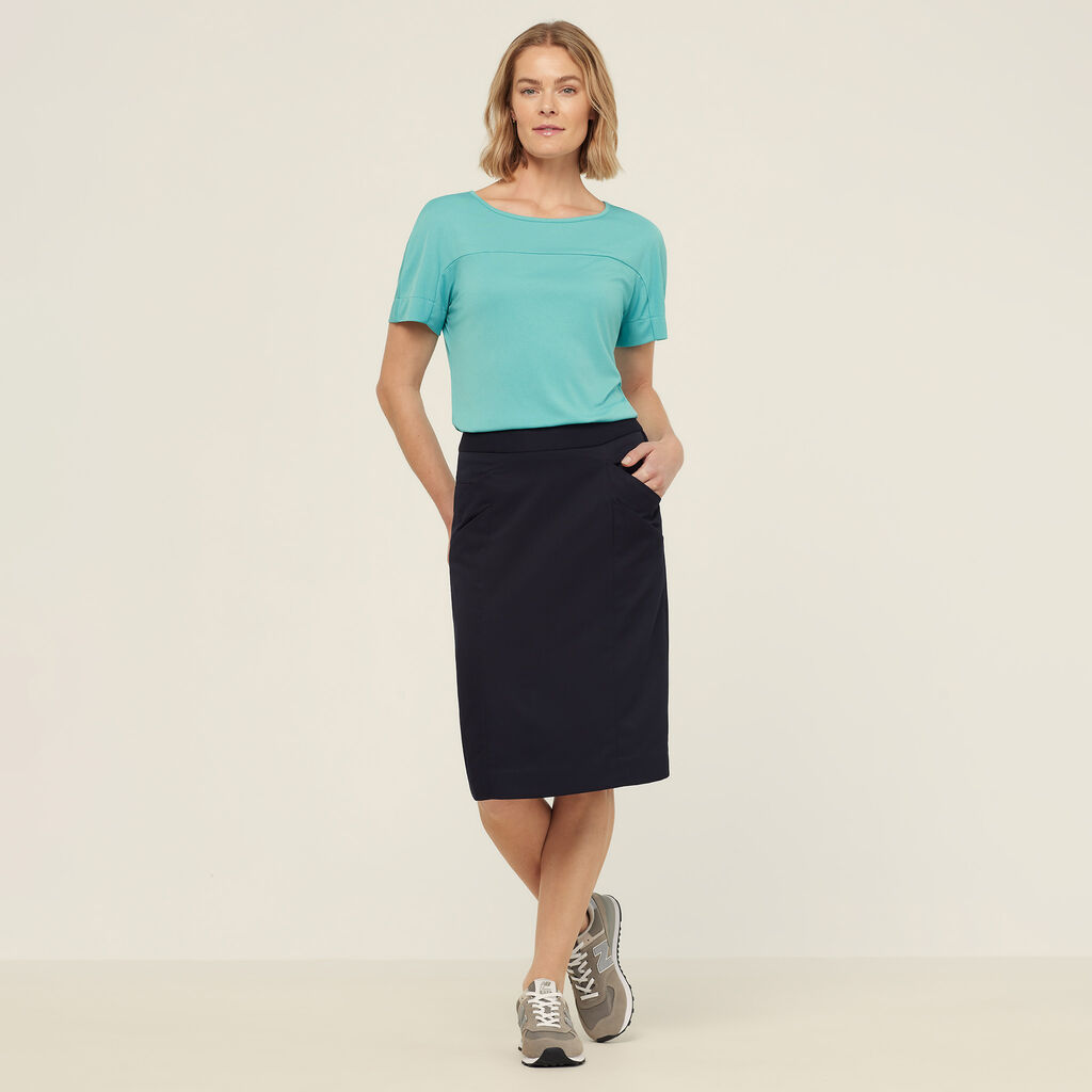 Matt Jersey Boat Neck Top