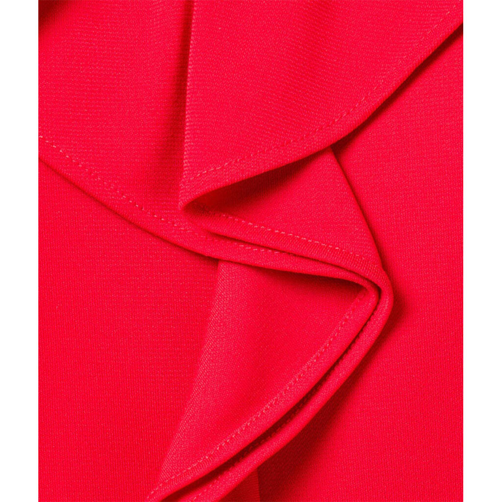 Matt Jersey Cap Sleeve Ruffle T-Top