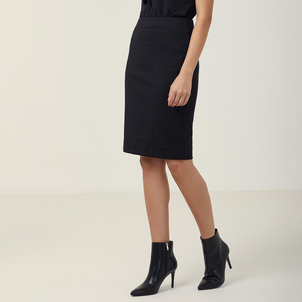 Ponte Knit Pencil Skirt 