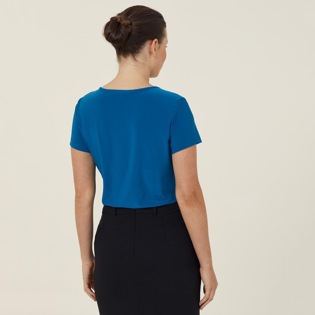 Soft Jersey Short Sleeve Round Neck T-Top