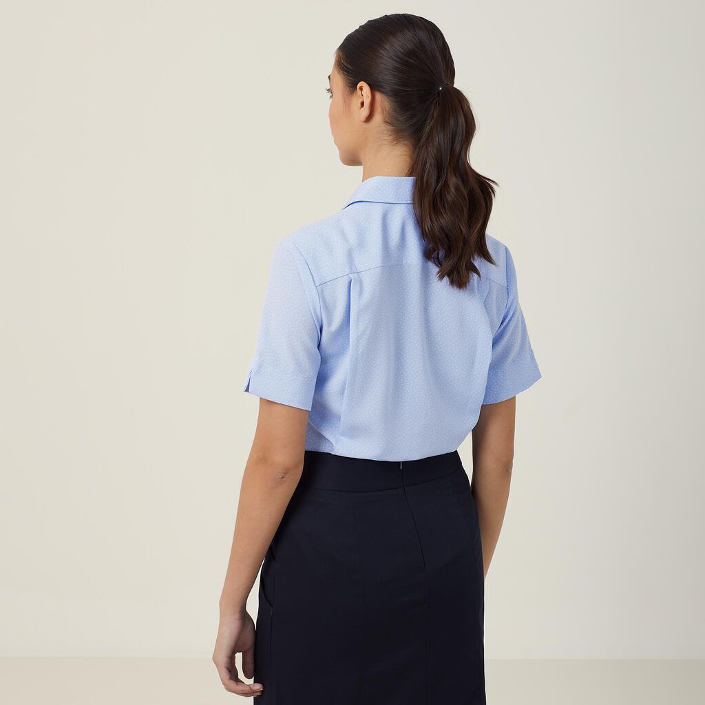 Silvi Spot Print Short Sleeve Shirt