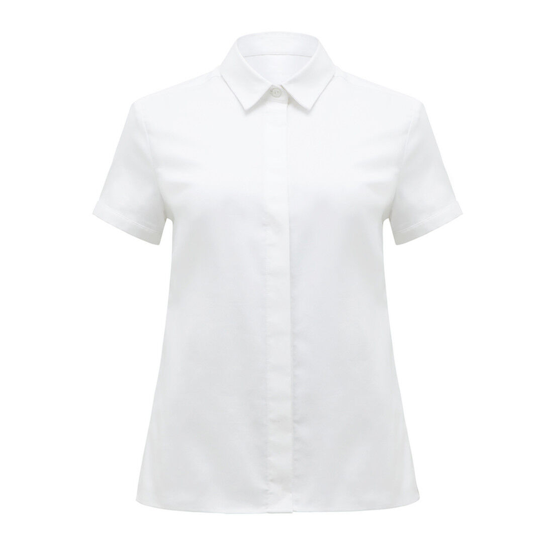 white short sleeve tunic