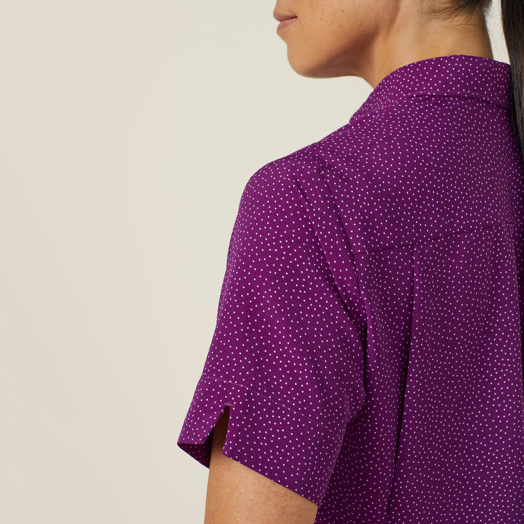 Silvi Spot Print Short Sleeve Shirt