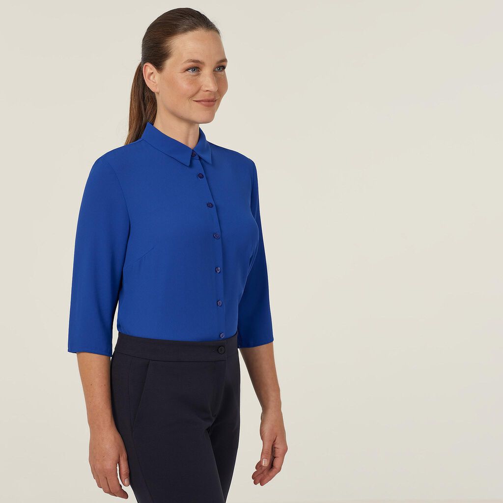 Georgie 3/4 Pleat Back Shirt