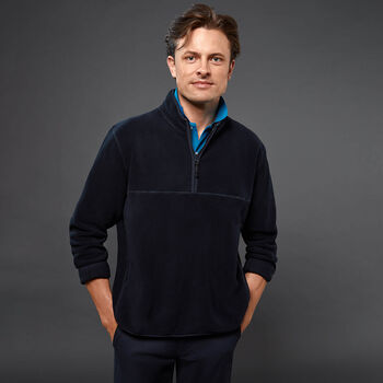 Polar Fleece Zip Neck Pullover