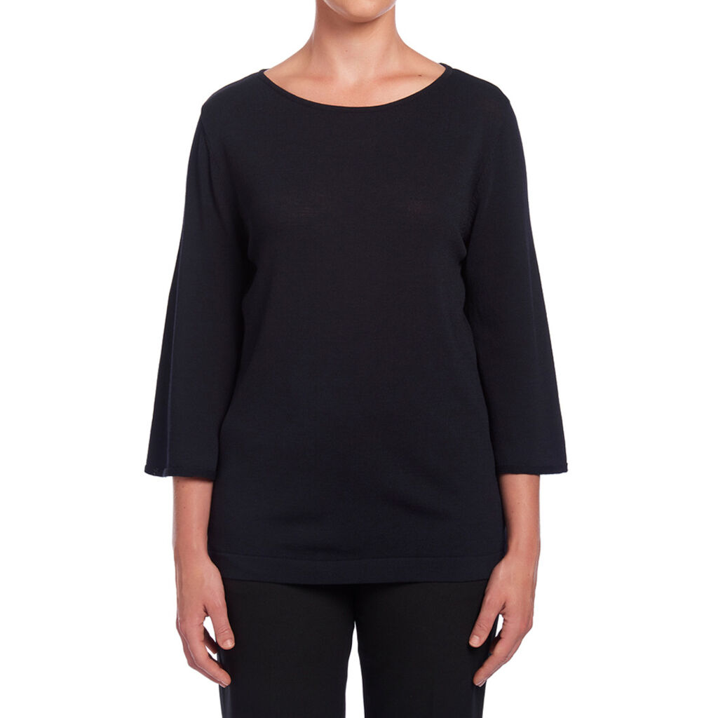 Wide Sleeve Knit Top