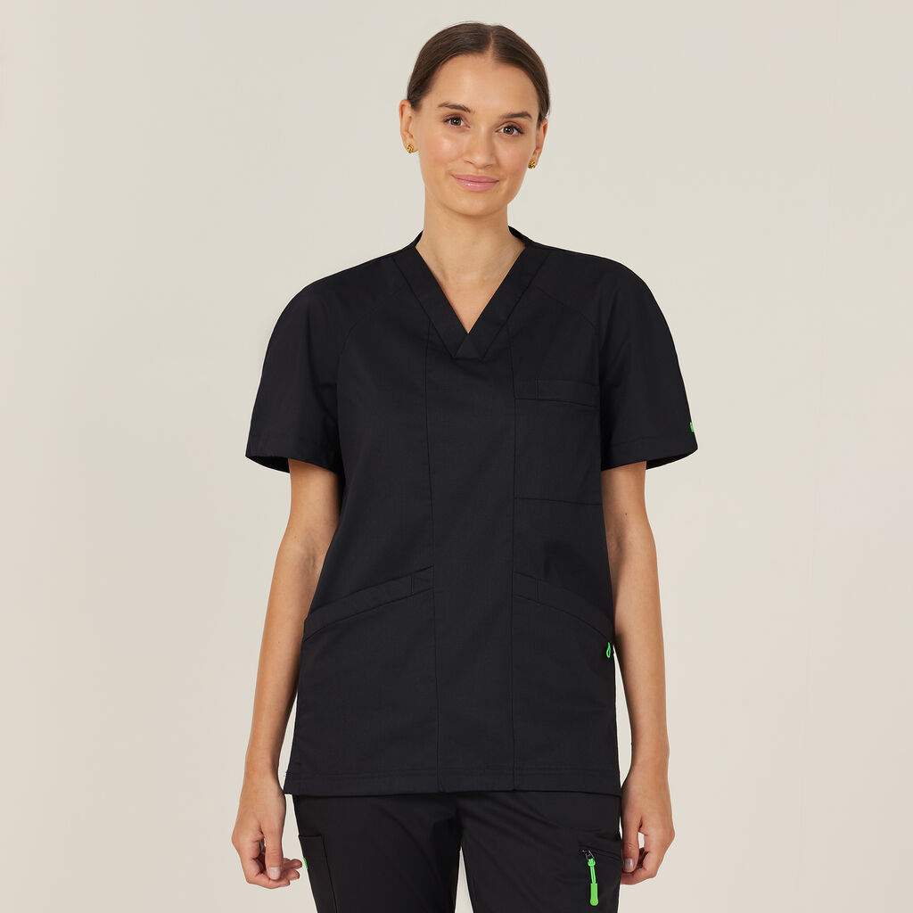 Next-Gen Antibacterial Active Carl Scrub Top