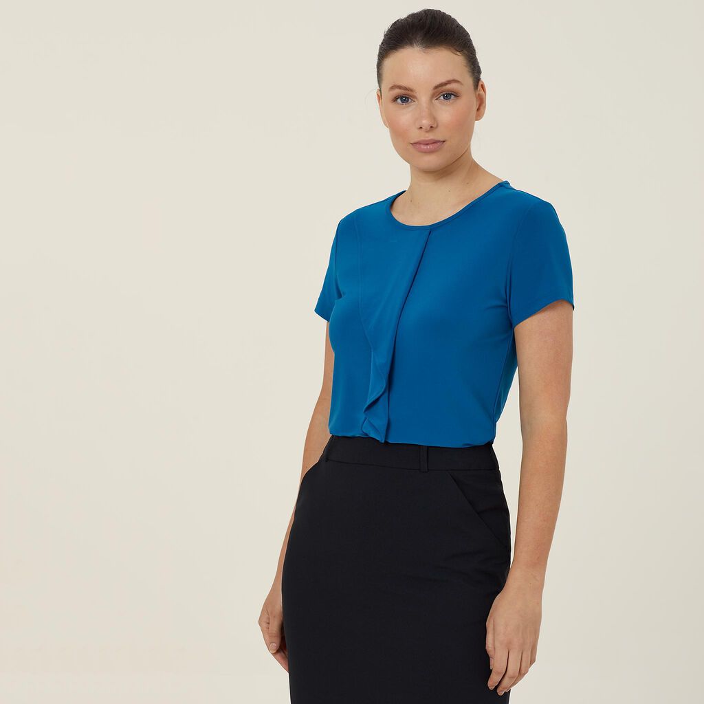 Soft Jersey Short Sleeve Round Neck T-Top