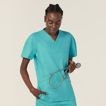 Next-Gen Antibacterial Active Carl Scrub Top