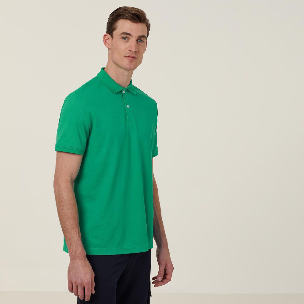Antibacterial Polyface Short Sleeve Polo