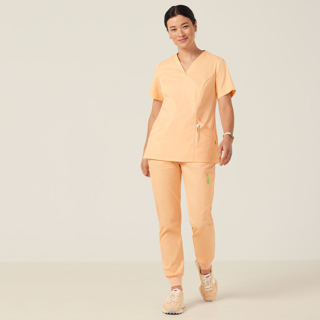 Next-Gen Antibacterial Active Florence Scrub Top