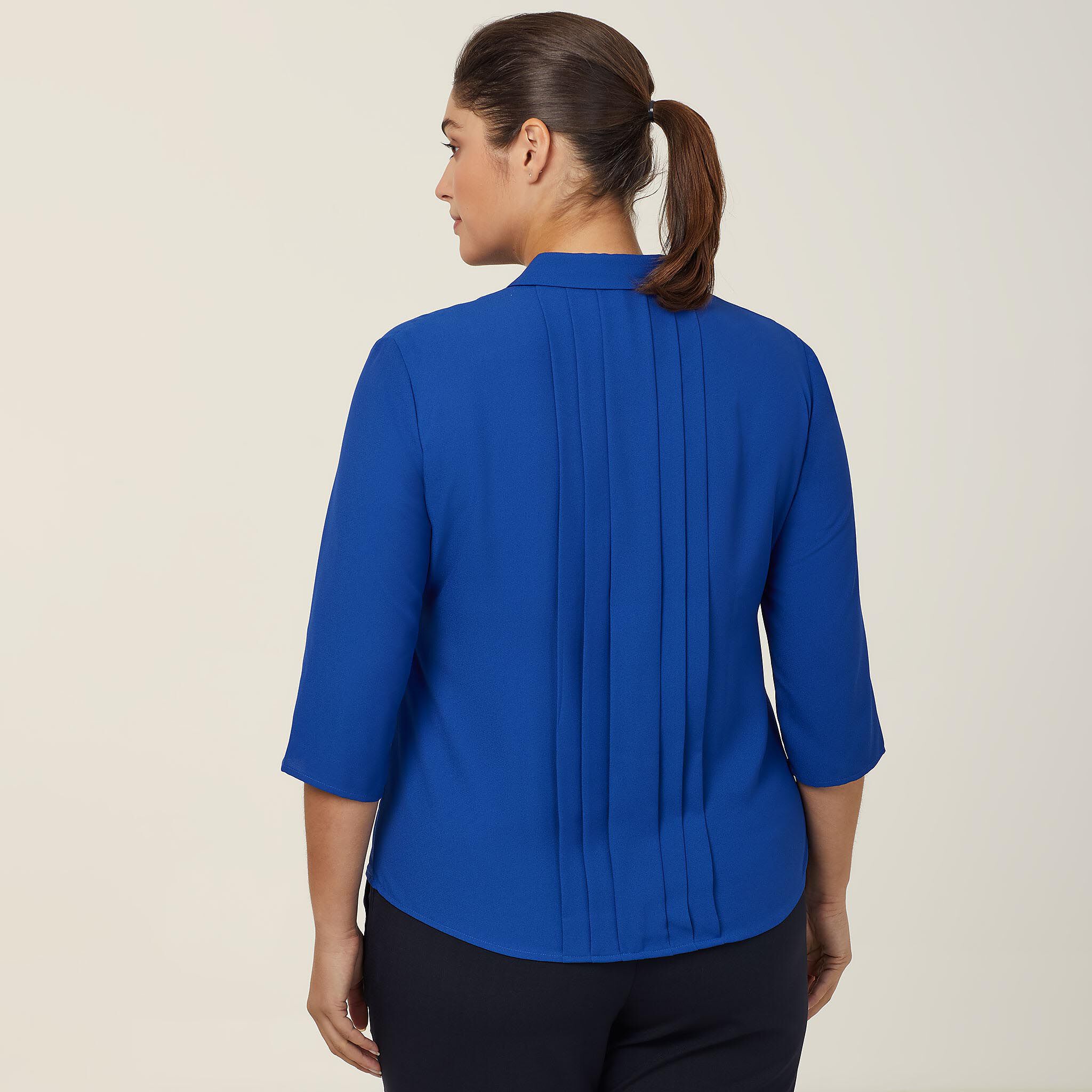 Pintuck Blouse - Celestial Dot Black | NYDJ