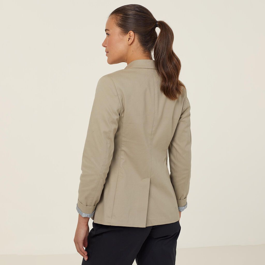 Stretch Cotton Blazer
