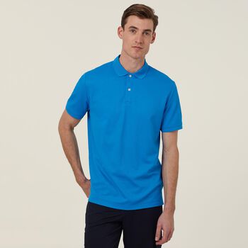 Antibacterial Polyface Short Sleeve Polo