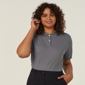 Antibacterial Polyface Short Sleeve Polo