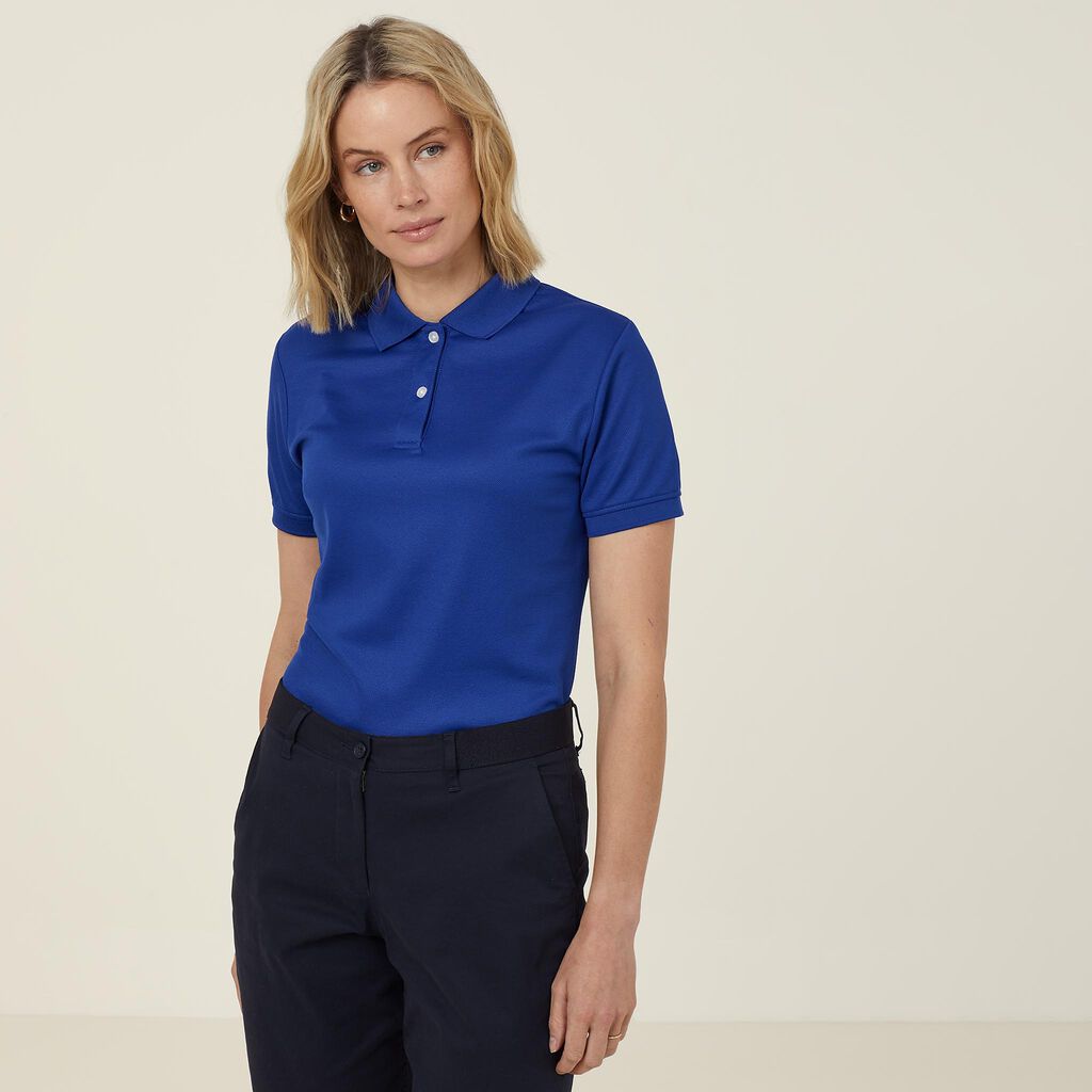 Antibacterial Polyface Short Sleeve Polo