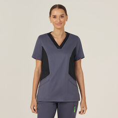 Nightingale V Neck Contrast Scrub Top