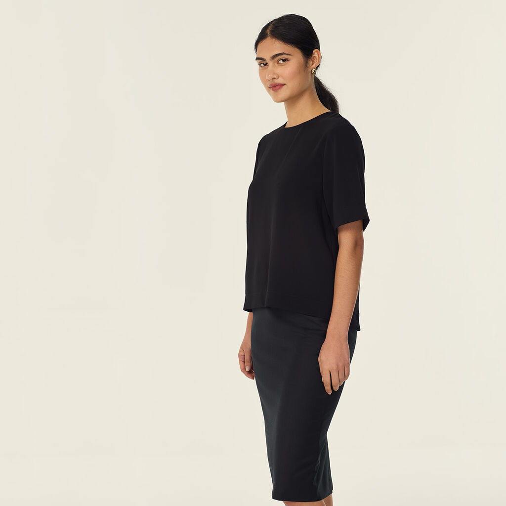 Cleo Short Sleeve Blouse