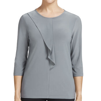 Soft Jersey 3/4 Round Neck T-Top