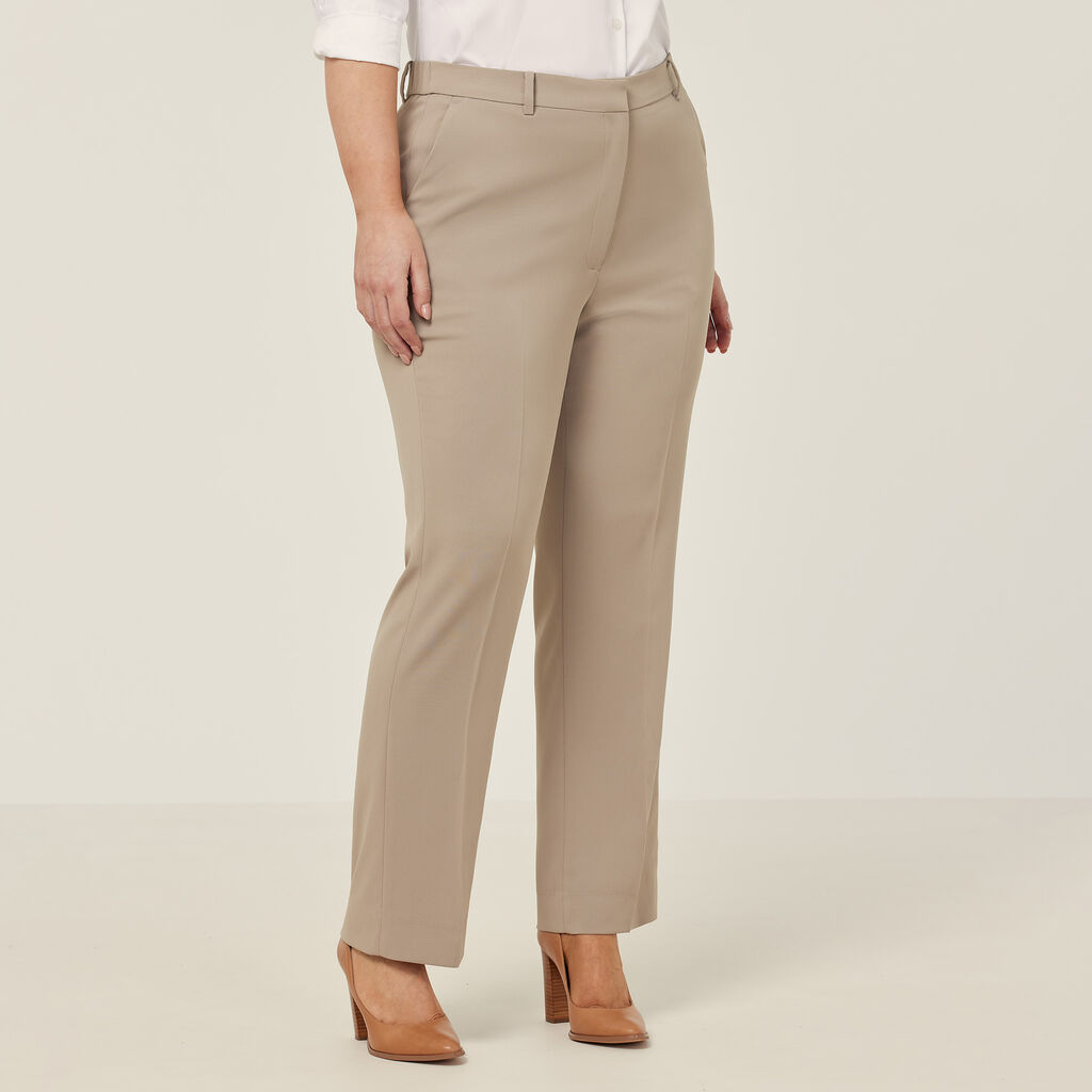 Crepe Stretch Straight Leg Pant