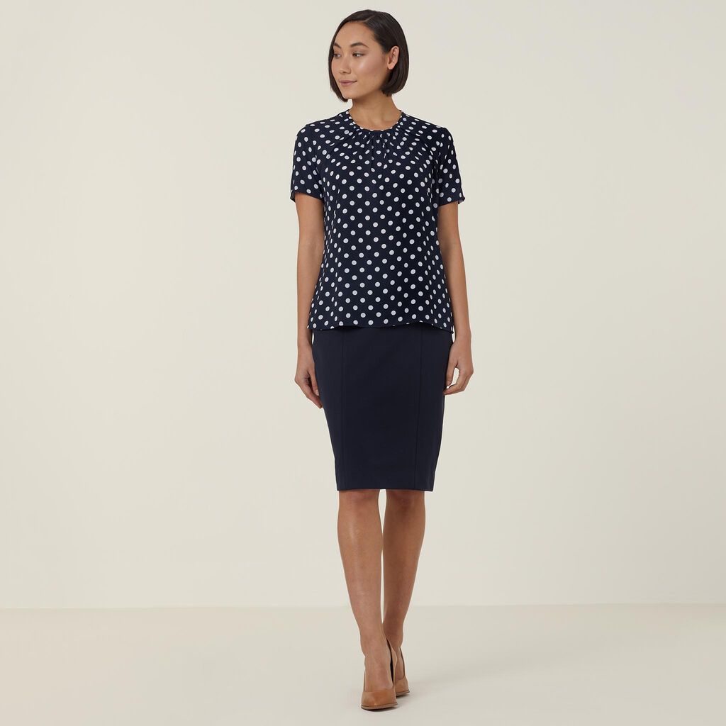 Georgie Short Sleeve Blouse