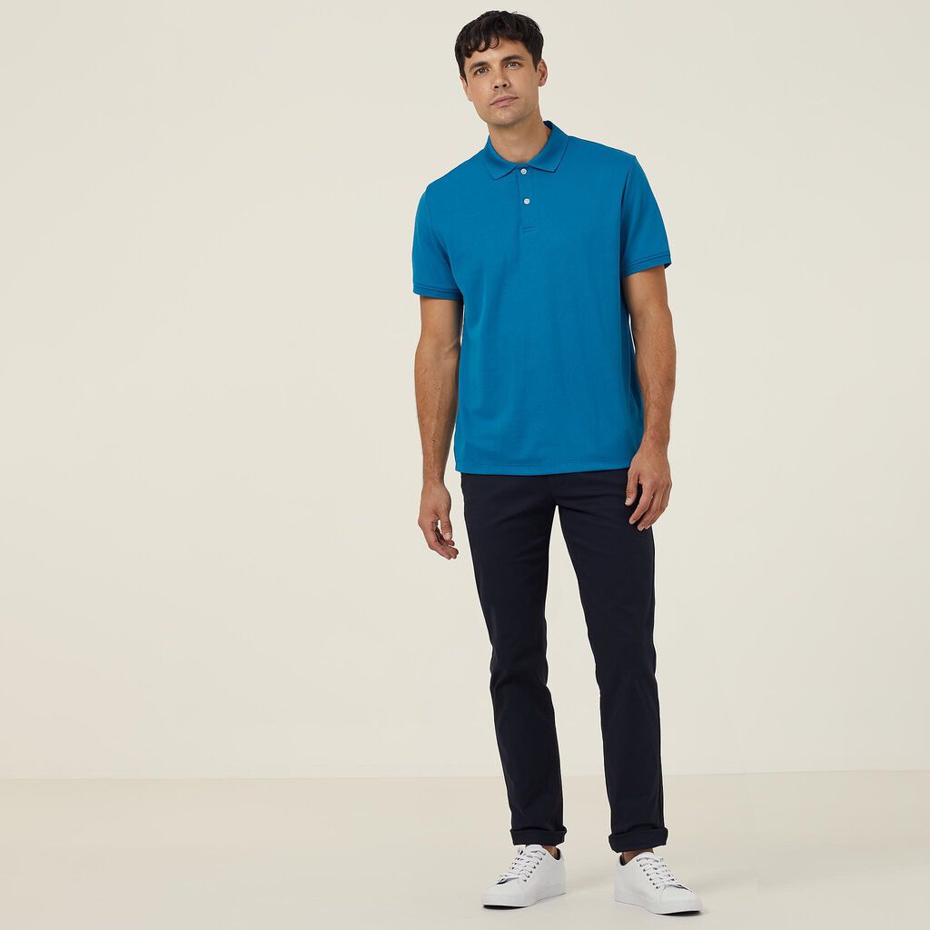 Antibacterial Polyface Short Sleeve Polo