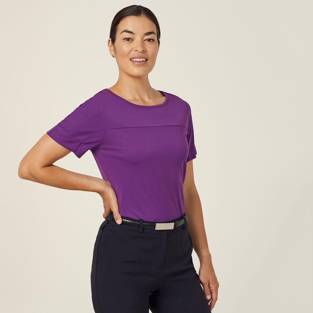 Matt Jersey Boat Neck Top
