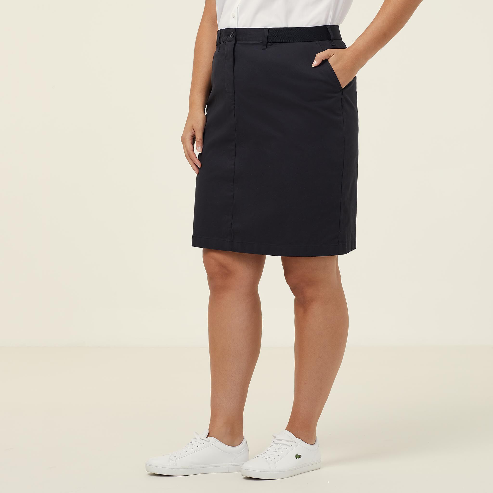 Ladies chino deals skirts