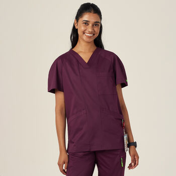 Next-Gen Antibacterial Active Carl Scrub Top