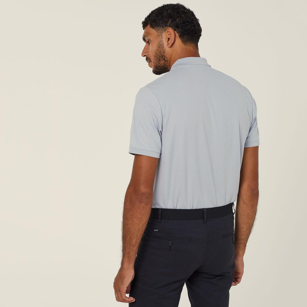 Antibacterial Polyface Short Sleeve Polo