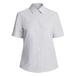 Textured Stripe Short Sleeve Shirt