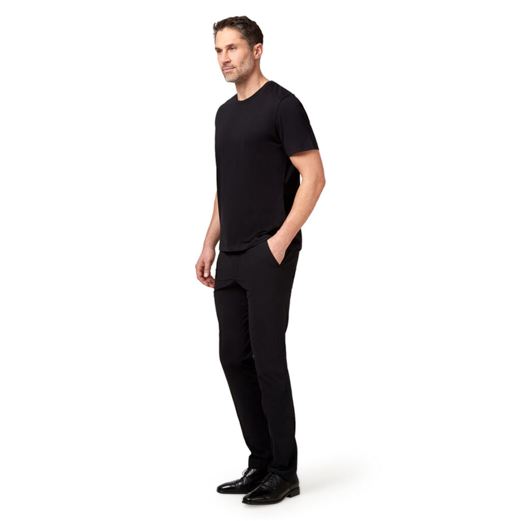 Cotton Jersey Short Sleeve Crew Neck Tee
