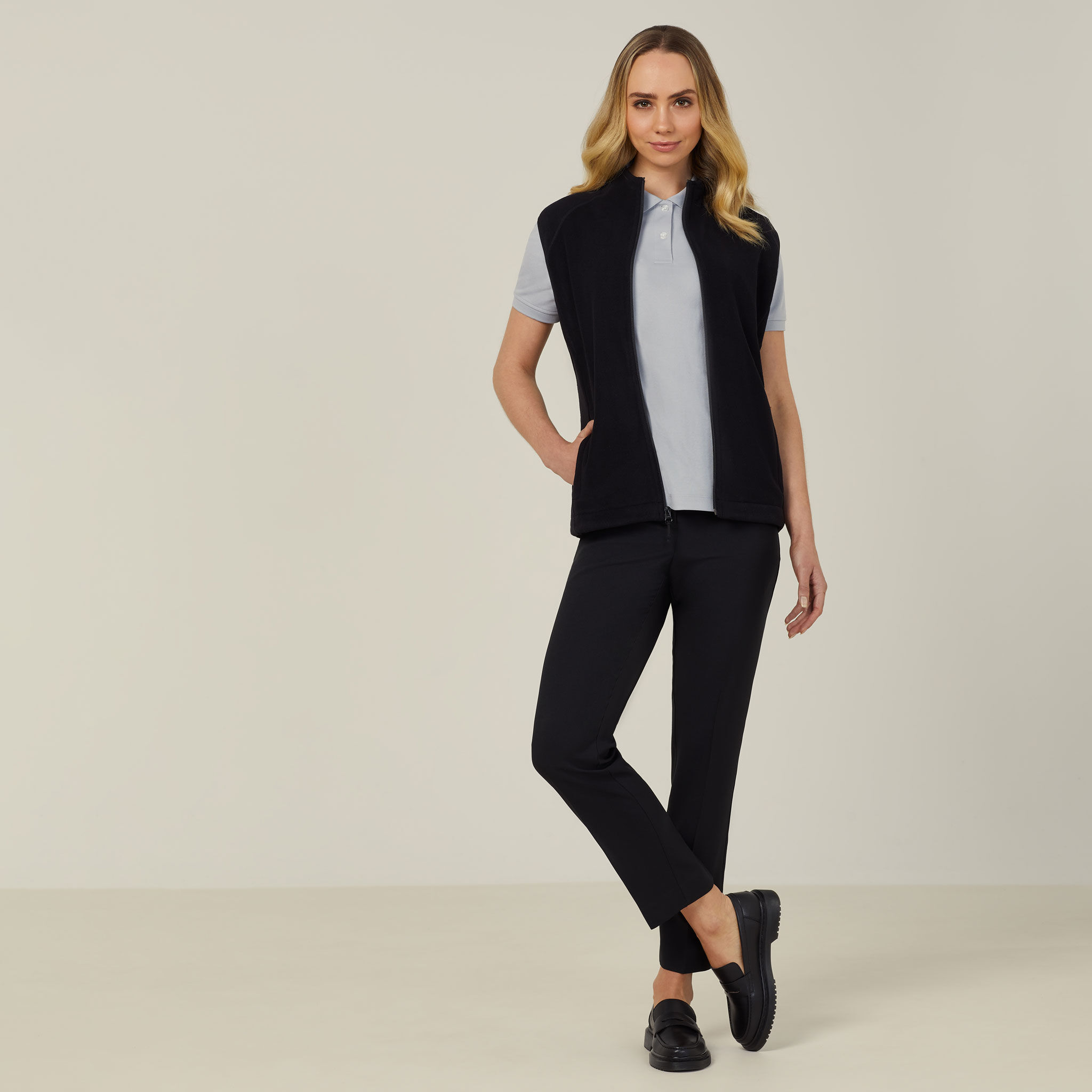 Polar Fleece Zip Vest