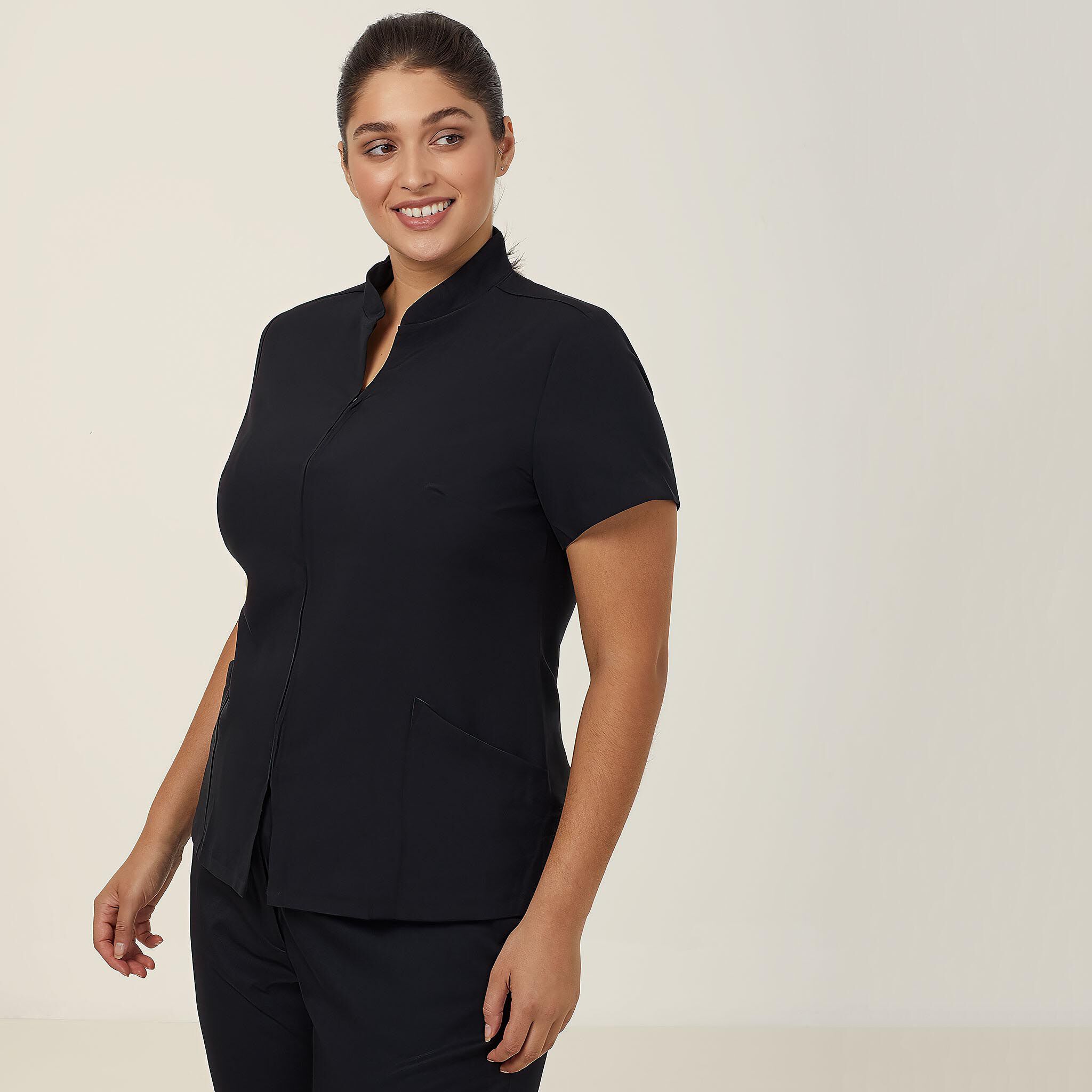 Zip up tunic best sale