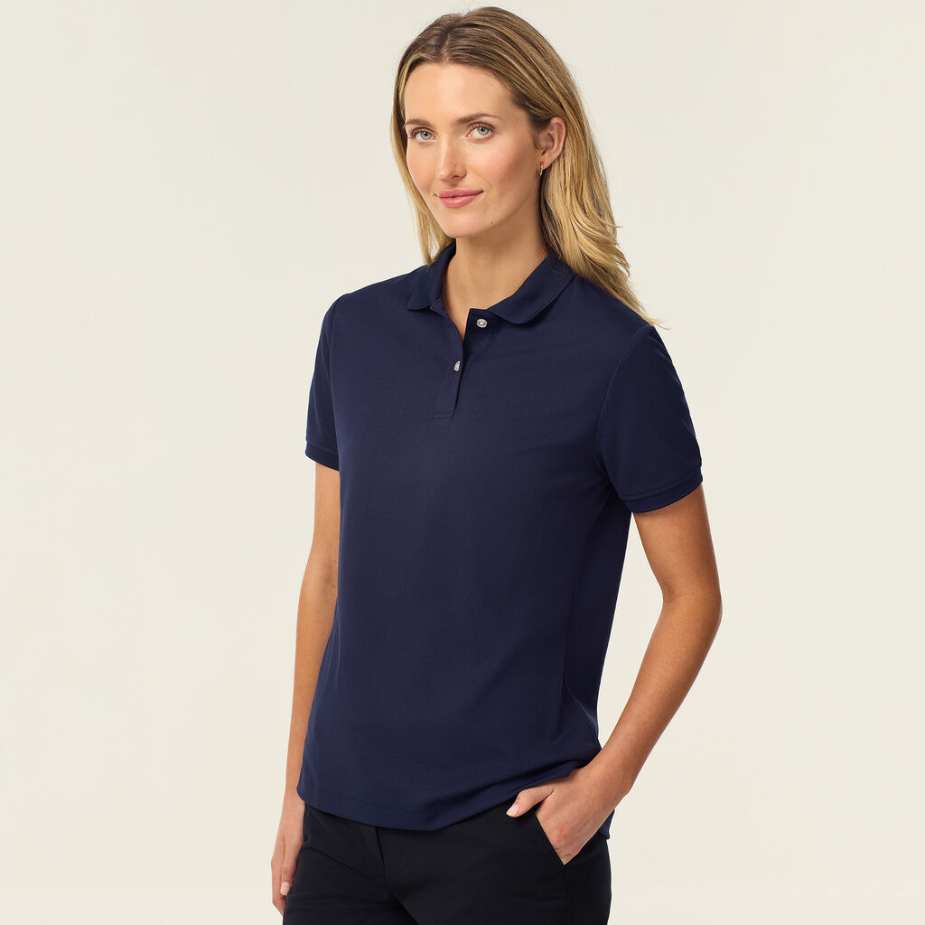 Antibacterial Polyface Short Sleeve Polo